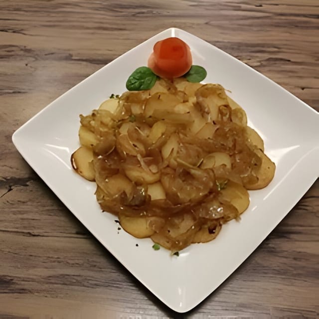 Pomme lyonnaise.