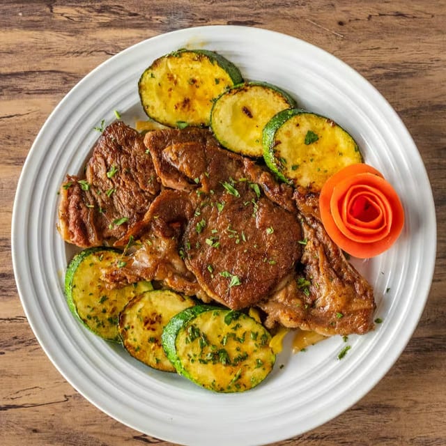 Prime aged rib eye.